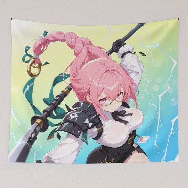Item preview, Tsukishiro Yanagi Zenless Zone Zero Game Girl Fierce Battle Energy designed and sold by TorbenKuhano.