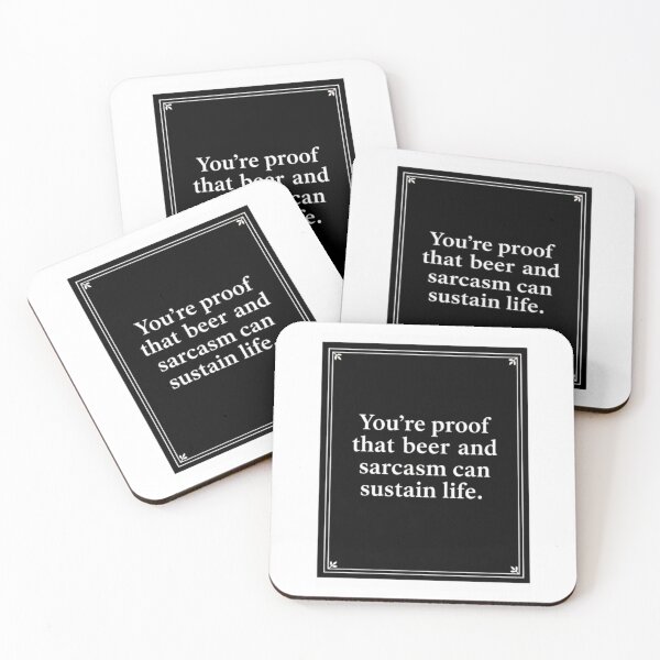 Item preview, Beer and sarcasm Birthday cake gift christmas meme prank funny weird designed and sold by CheeseBlueprint.