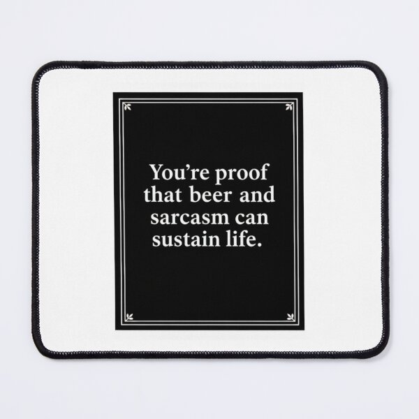 Item preview, Beer and sarcasm Birthday cake gift christmas meme prank funny weird designed and sold by CheeseBlueprint.