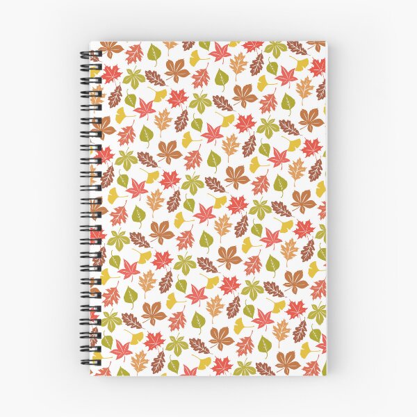 Item preview, Autumn Leaves Colorful Pattern designed and sold by 7 Peaks Atelier.