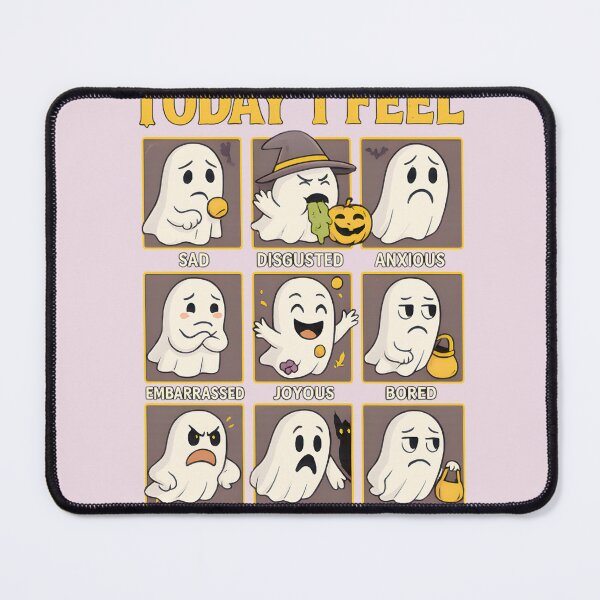 Item preview, Ghost Emotions Mood Chart Halloween Spooky Fun By Merch, Limited Edition, Perfect Gift For You And designed and sold by dwayneipstudio.