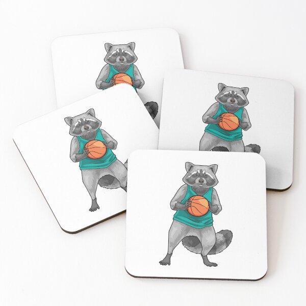 Item preview, Raccoon Basketball player Basketball  designed and sold by Snabdesign84.