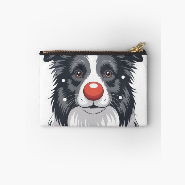 Item preview, Border Collie Red Nose  designed and sold by NicolasGlowArt.