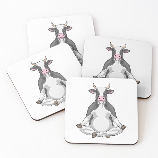 Item preview, Cow Yoga Fitness Meditation designed and sold by Snabdesign84.