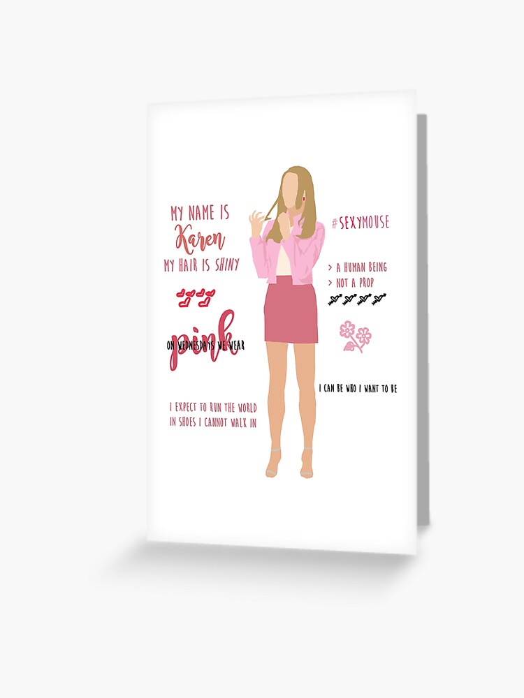 Happy Birthday Mean Girls Greeting Card