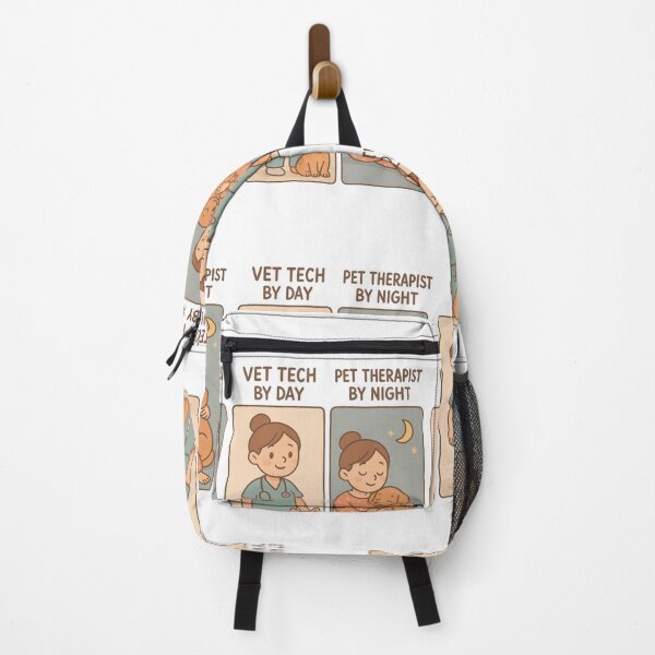 Item preview, Veterinary Technician - day and night designed and sold by DamioPolArt.