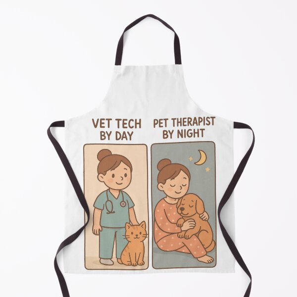 Item preview, Veterinary Technician - day and night designed and sold by DamioPolArt.