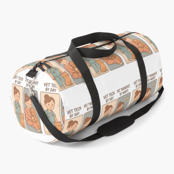 Item preview, Veterinary Technician - day and night designed and sold by DamioPolArt.