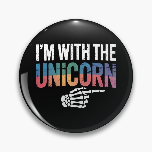 Item preview, I'm with The Unicorn Easy Costume Halloween Couples Matching designed and sold by BakeryDozen.