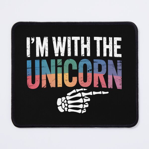 Item preview, I'm with The Unicorn Easy Costume Halloween Couples Matching designed and sold by BakeryDozen.