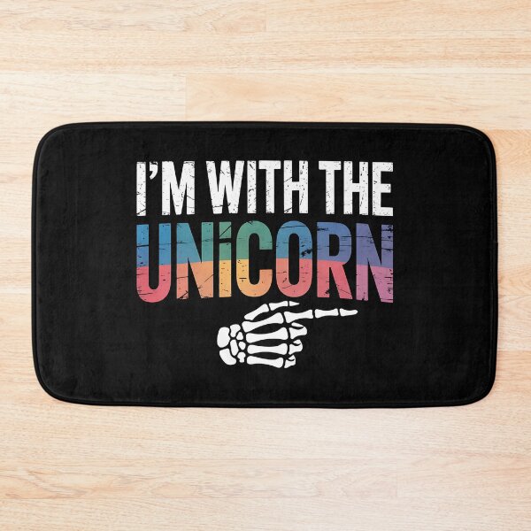Item preview, I'm with The Unicorn Easy Costume Halloween Couples Matching designed and sold by BakeryDozen.