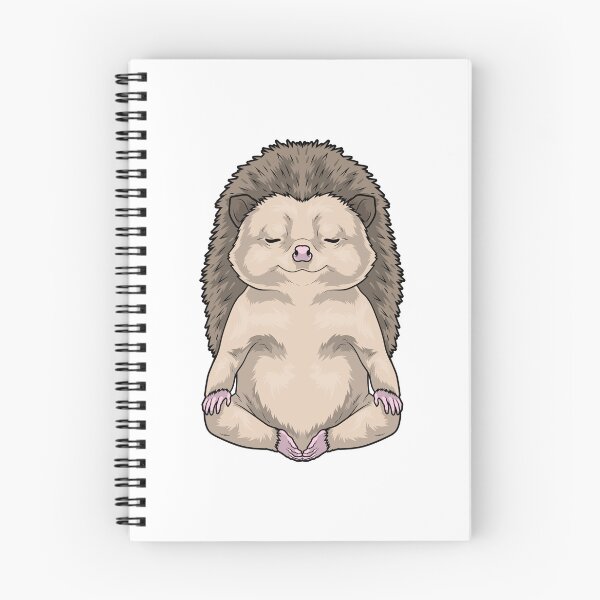Item preview, Hedgehog Yoga Fitness Meditation designed and sold by Snabdesign84.
