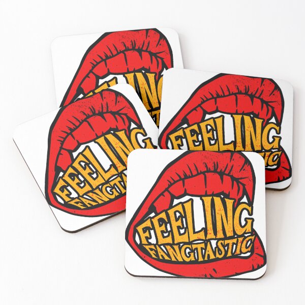 Item preview, Feeling Fangtastic Vampire Mouth Graphic – Fun Spooky Halloween Design designed and sold by JoeZigns81.