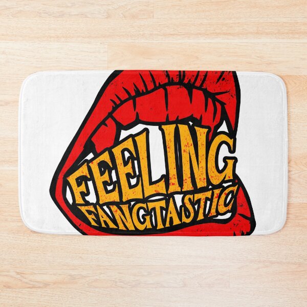 Item preview, Feeling Fangtastic Vampire Mouth Graphic – Fun Spooky Halloween Design designed and sold by JoeZigns81.