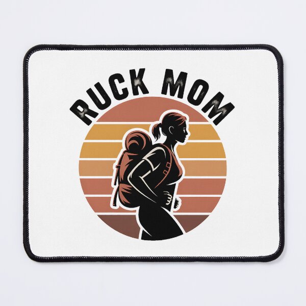 Item preview, Rucking Ruck Mom • Weighted-Pack Fitness designed and sold by Blok45.