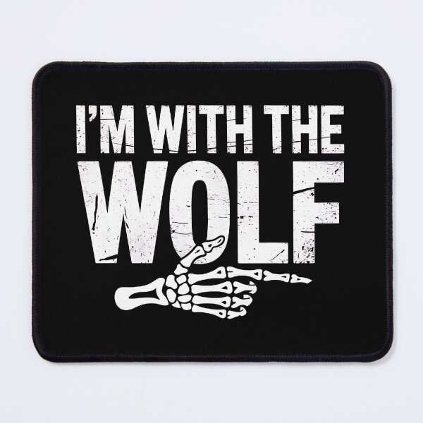 Item preview, I'm with The Wolf Easy Costume Halloween Couples Matching T-Shirt designed and sold by BakeryDozen.