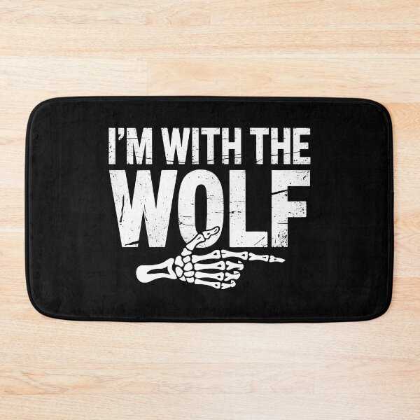 Item preview, I'm with The Wolf Easy Costume Halloween Couples Matching T-Shirt designed and sold by BakeryDozen.