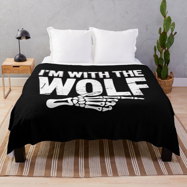 Item preview, I'm with The Wolf Easy Costume Halloween Couples Matching T-Shirt designed and sold by BakeryDozen.
