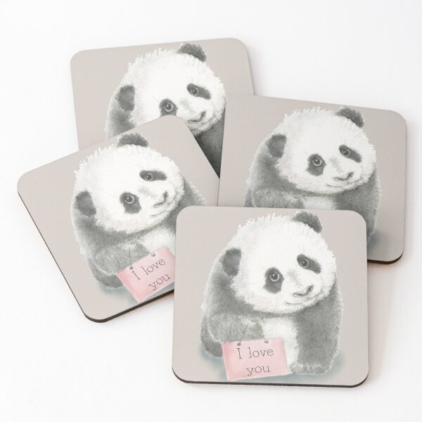 Item preview, Panda - I love you designed and sold by Natasha Prose Illustrations.