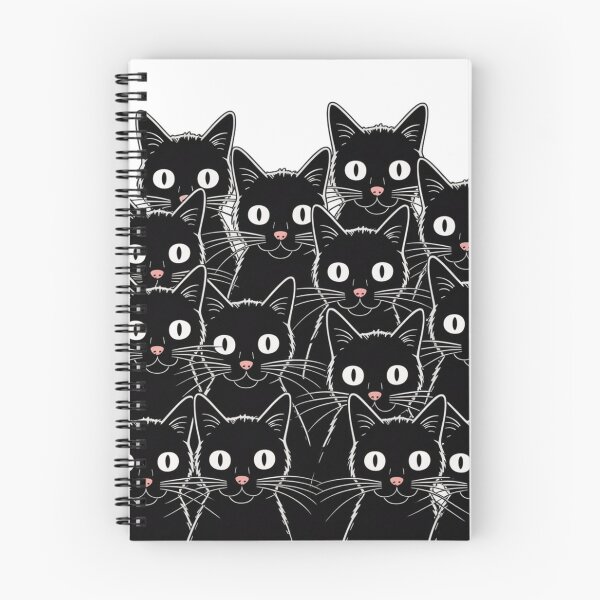 Item preview, A Cluster of Curious Black Cats designed and sold by Vision Crafted.