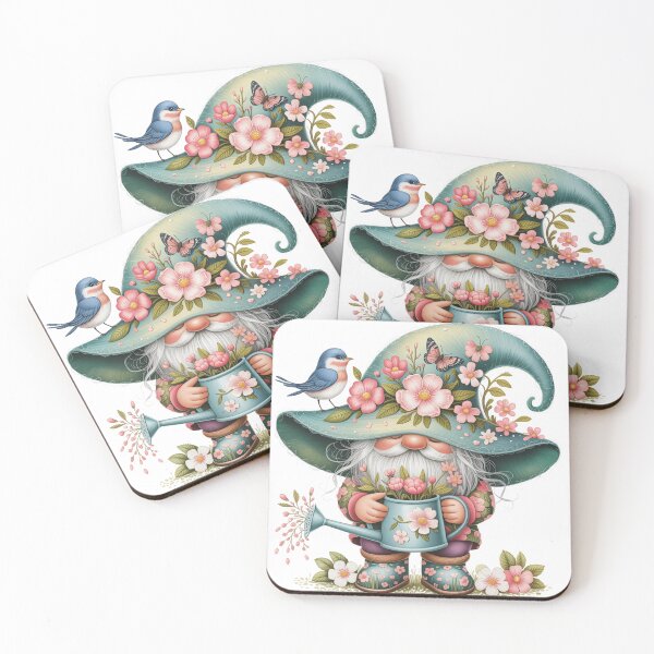 Item preview, Gnome Tending Flowers designed and sold by jkrphoto.
