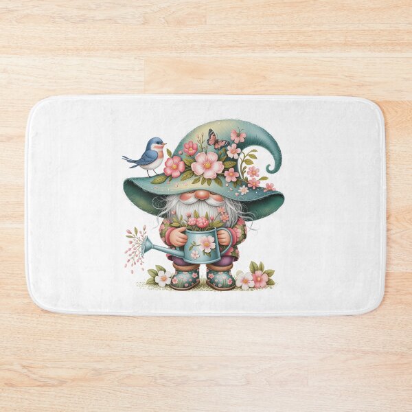 Item preview, Gnome Tending Flowers designed and sold by jkrphoto.
