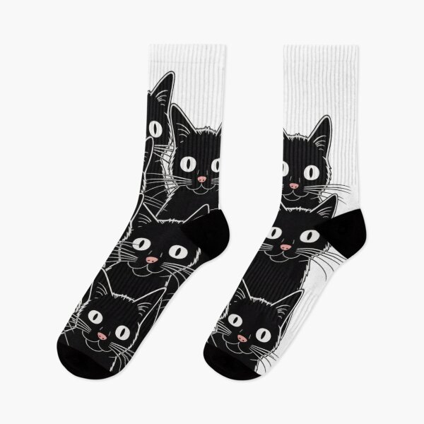 Item preview, A Cluster of Curious Black Cats designed and sold by Vision Crafted.