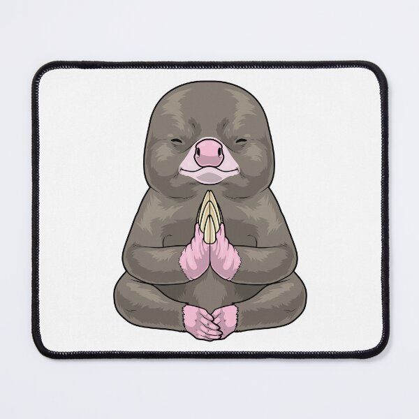 Item preview, Mole Yoga Fitness Meditation designed and sold by Snabdesign84.