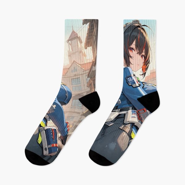 Item preview, Zhu Yuan Zenless Zone Zero Futuristic Anime Girl Waifu Urban Vibe designed and sold by TorbenKuhano.