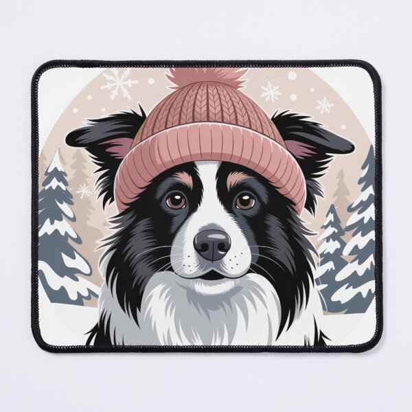 Item preview, Border Collie and Winter designed and sold by NicolasGlowArt.