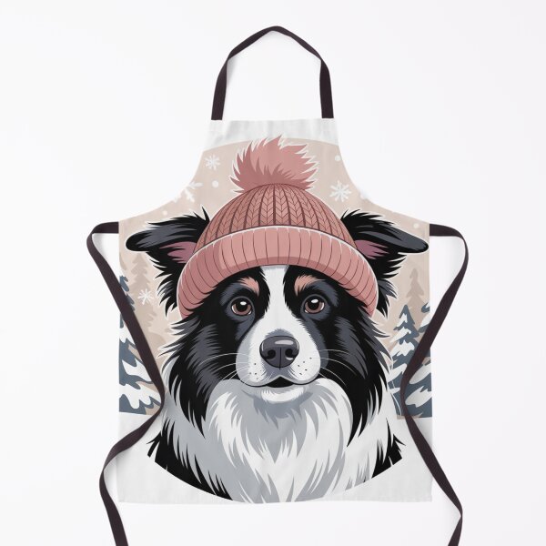 Item preview, Border Collie and Winter designed and sold by NicolasGlowArt.