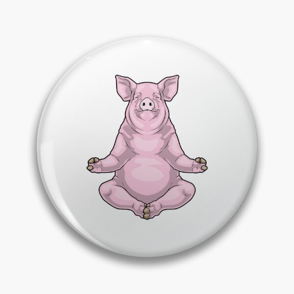 Item preview, Pig Yoga Fitness Meditation designed and sold by Snabdesign84.
