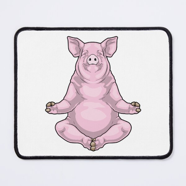 Item preview, Pig Yoga Fitness Meditation designed and sold by Snabdesign84.