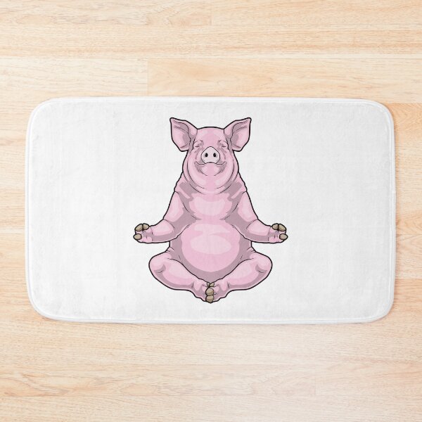 Item preview, Pig Yoga Fitness Meditation designed and sold by Snabdesign84.