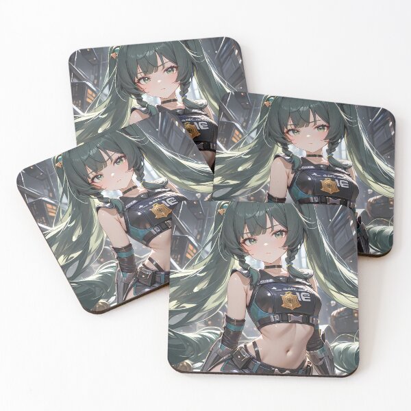 Item preview, Qingyi Zenless Zone Zero Anime Girl Waifu Authority Law Enforcement designed and sold by TorbenKuhano.