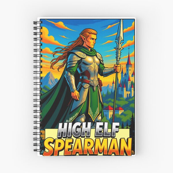 Item preview, Titled Character Card - High Elf Spearman designed and sold by Fanta-sticky.