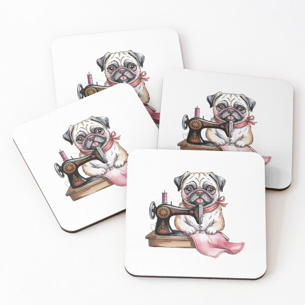 Item preview, sewing pug designed and sold by jkrphoto.