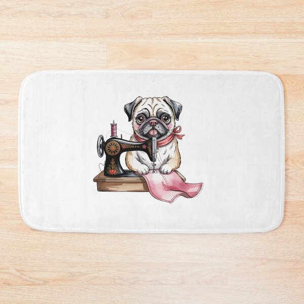 Item preview, sewing pug designed and sold by jkrphoto.