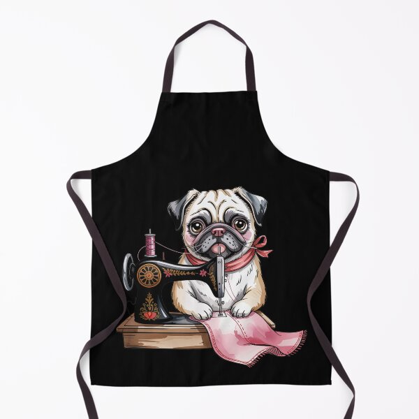 Item preview, sewing pug designed and sold by jkrphoto.