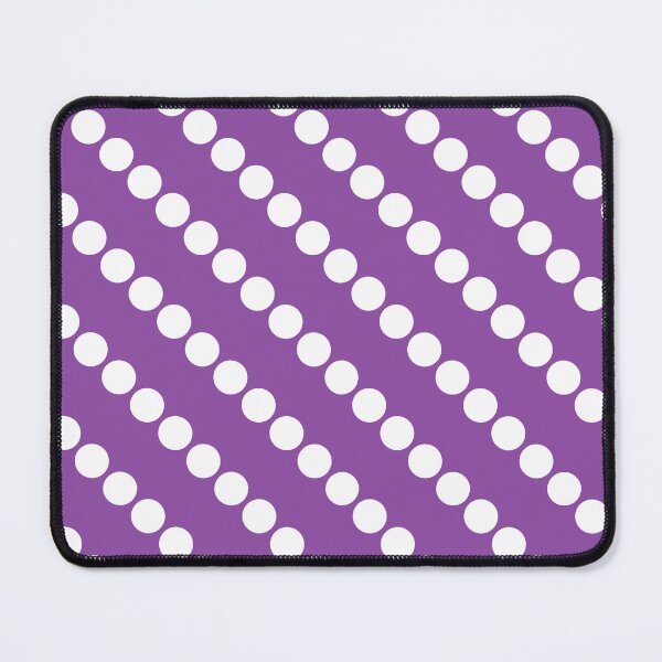 Item preview, White Polka Dots on Purple (CL) designed and sold by POLKAIWERX.
