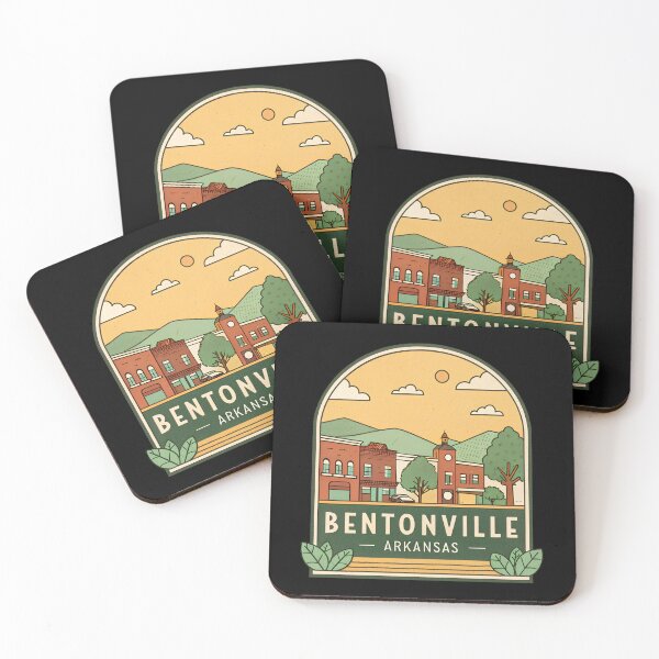Item preview, Bentonville Arkansas Vintage Travel  designed and sold by VividOrganica.