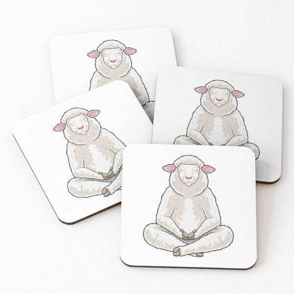 Item preview, Sheep Yoga Fitness Meditation designed and sold by Snabdesign84.