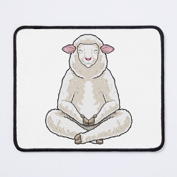Item preview, Sheep Yoga Fitness Meditation designed and sold by Snabdesign84.