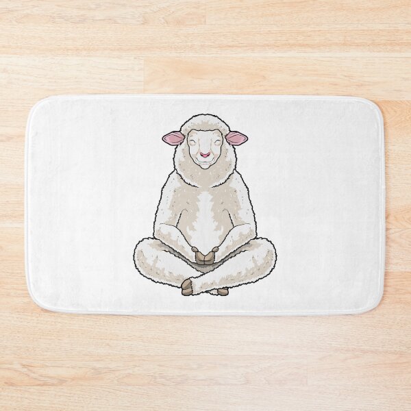 Item preview, Sheep Yoga Fitness Meditation designed and sold by Snabdesign84.