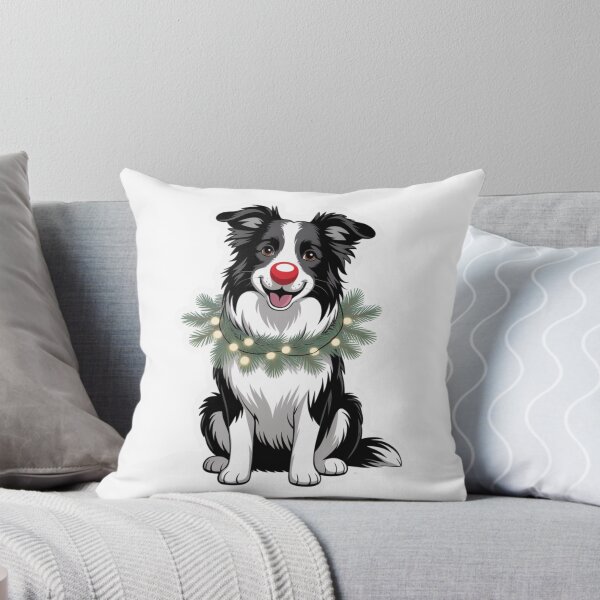 Item preview, Christmas Border Collie designed and sold by NicolasGlowArt.