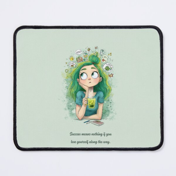 Item preview, Success Means Nothing If You Lose Yourself | Mindful Motivational Art designed and sold by Inkora-Art.