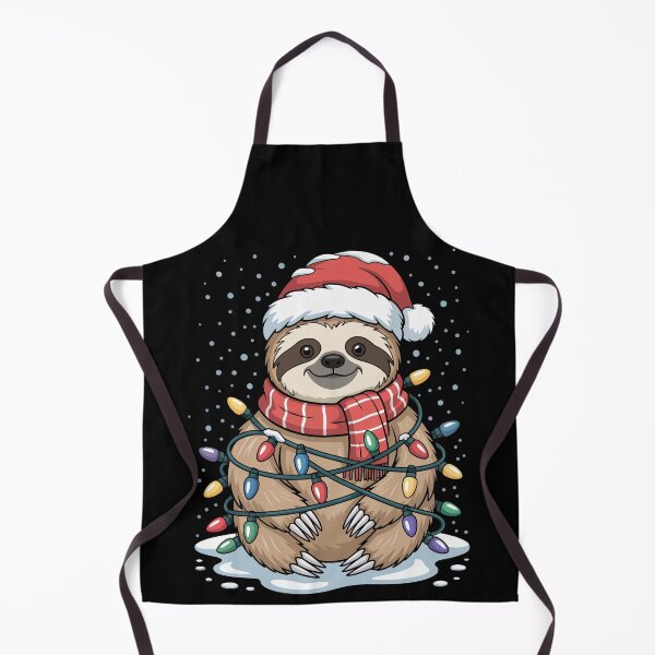 Item preview, Sloth in Christmas lights designed and sold by jkrphoto.