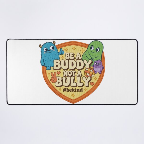 Item preview, Be A Buddy Not A Bully Cute Monster Kindness Quote Design For Kids Schools Teachers And Friendship Lovers designed and sold by ArtDesignTp.