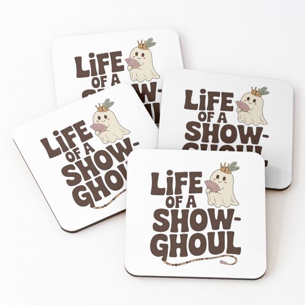 Item preview, Life of a Showghoul Cute Halloween Ghost Showgirl designed and sold by BakeryDozen.