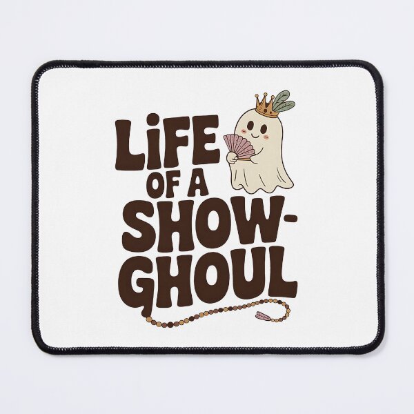 Item preview, Life of a Showghoul Cute Halloween Ghost Showgirl designed and sold by BakeryDozen.